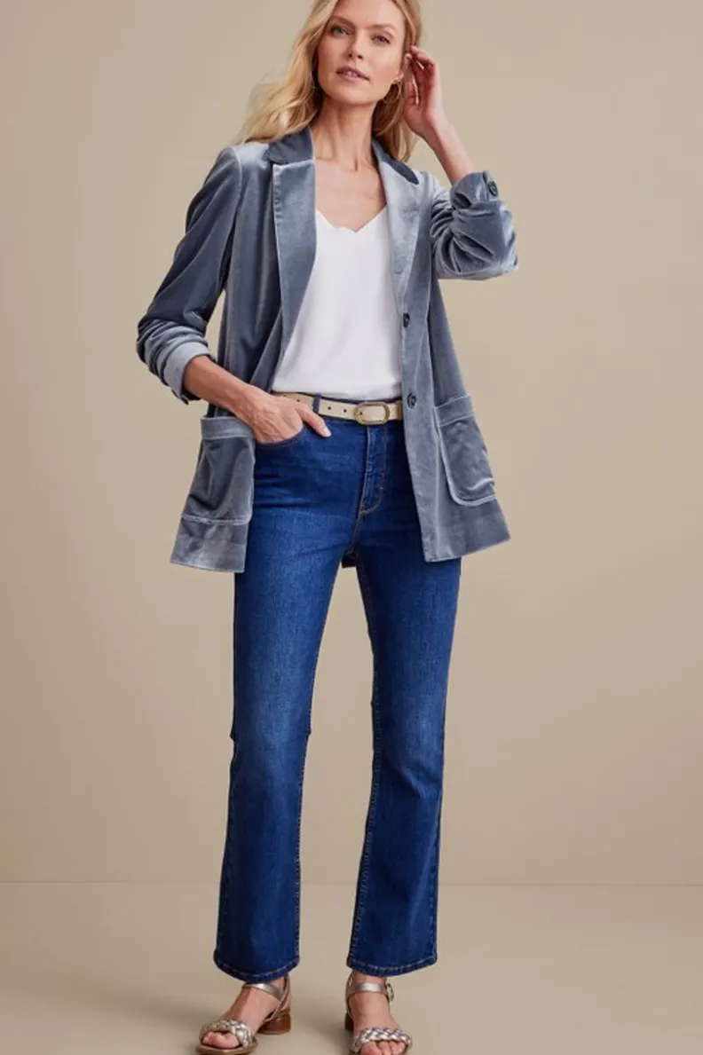 Clearance Soft Surroundings Holly Velvet Blazer