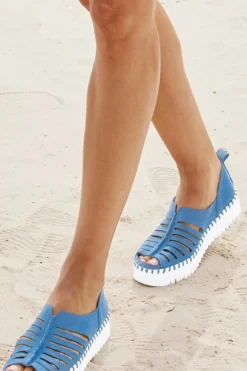 New Soft Surroundings Ilse Jacobsen Tulip Open Sneaker