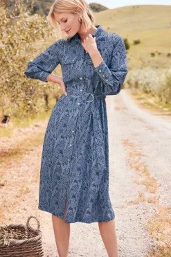 Clearance Soft Surroundings Irina Dress NightshadowBlue