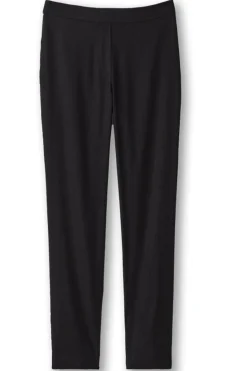 Fashion Soft Surroundings Isla Stretch Linen Slim Leg Pants Black