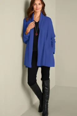 Hot Soft Surroundings Izzy Cashmere Long Cardigan