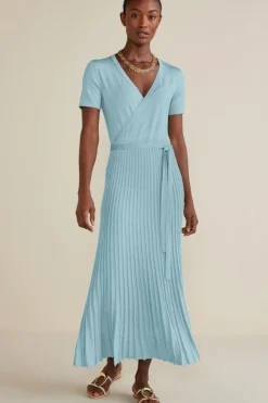 Hot Soft Surroundings Janelle Maxi Dress AquaticBlue