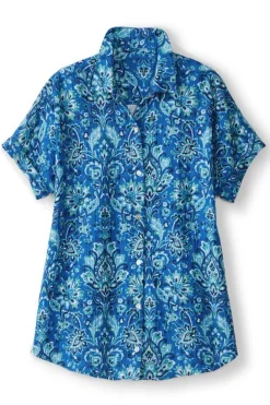 Hot Soft Surroundings Je Veux Gauze Top