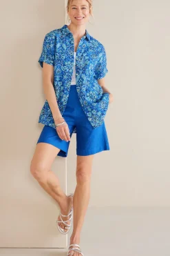 Hot Soft Surroundings Je Veux Gauze Top