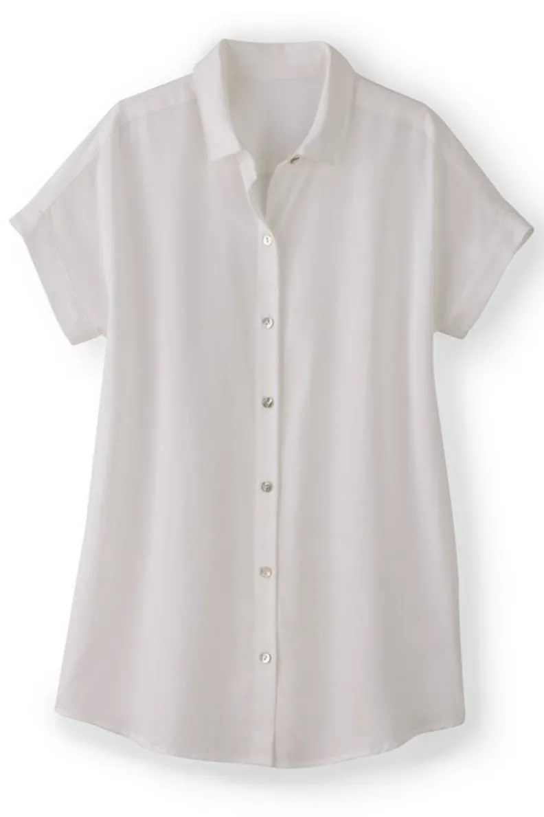 New Soft Surroundings Je Veux Tencel™ Shirt