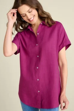 New Soft Surroundings Je Veux Tencel™ Shirt