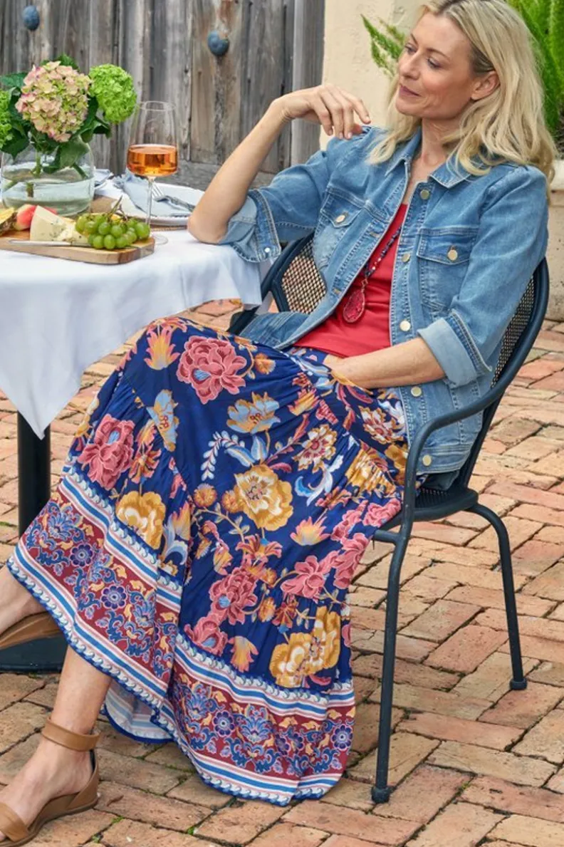 Online Soft Surroundings Kara Skirt HarvestScarf