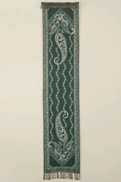 Sale Soft Surroundings Kelly Woven Scarf TealGreen