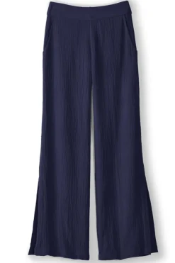 Best Soft Surroundings Khulani Wide Leg Gauze Pants