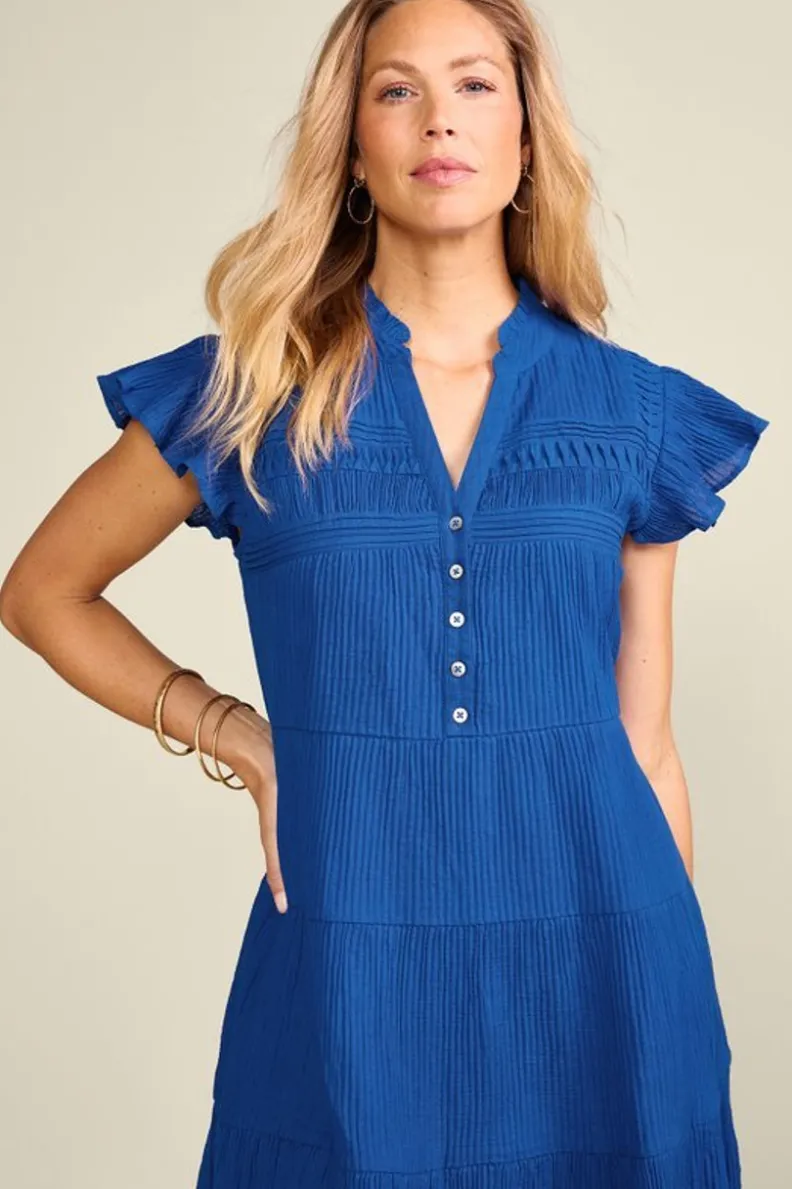 Online Soft Surroundings Lakely Short Dress Sapphire