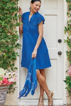 Online Soft Surroundings Lakely Short Dress Sapphire