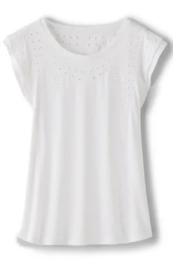 New Soft Surroundings Libby Tee TealBlue