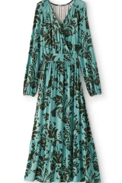 Discount Soft Surroundings Lilibet Knit Maxi Dress AutumnVines