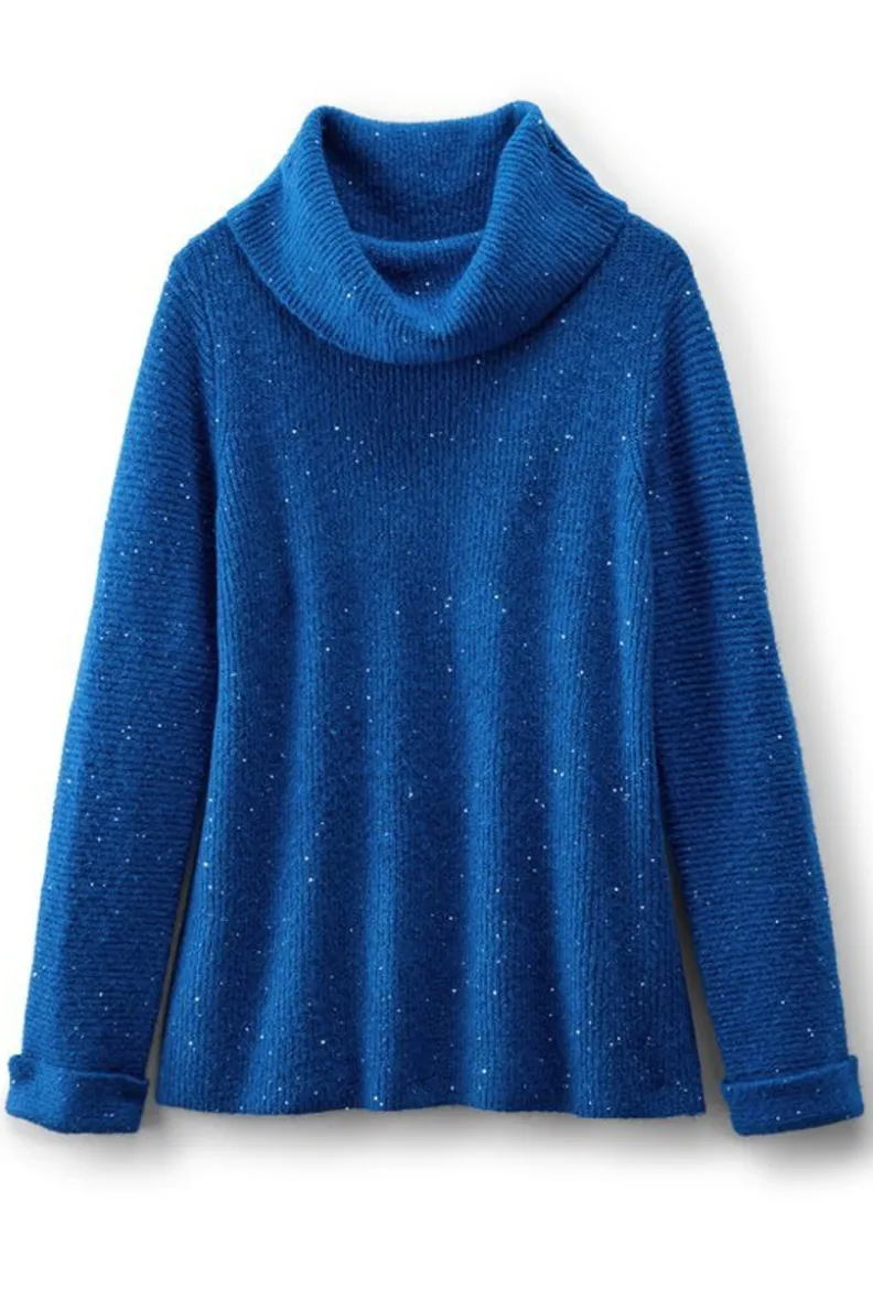 Clearance Soft Surroundings Linley Sequin Sweater