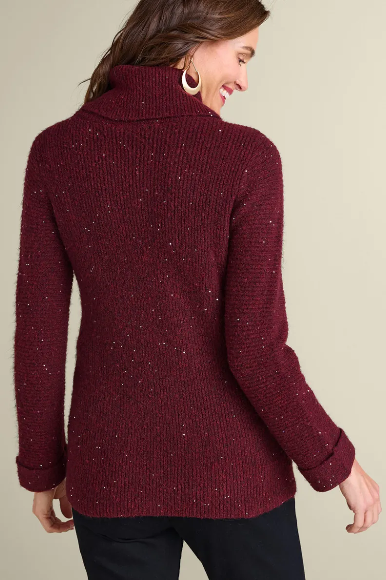 Clearance Soft Surroundings Linley Sequin Sweater