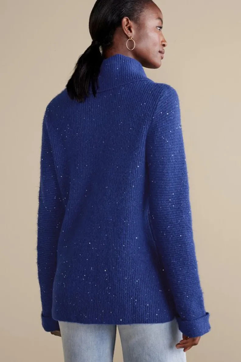 Clearance Soft Surroundings Linley Sequin Sweater