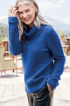 Clearance Soft Surroundings Linley Sequin Sweater
