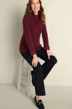 Clearance Soft Surroundings Linley Sequin Sweater
