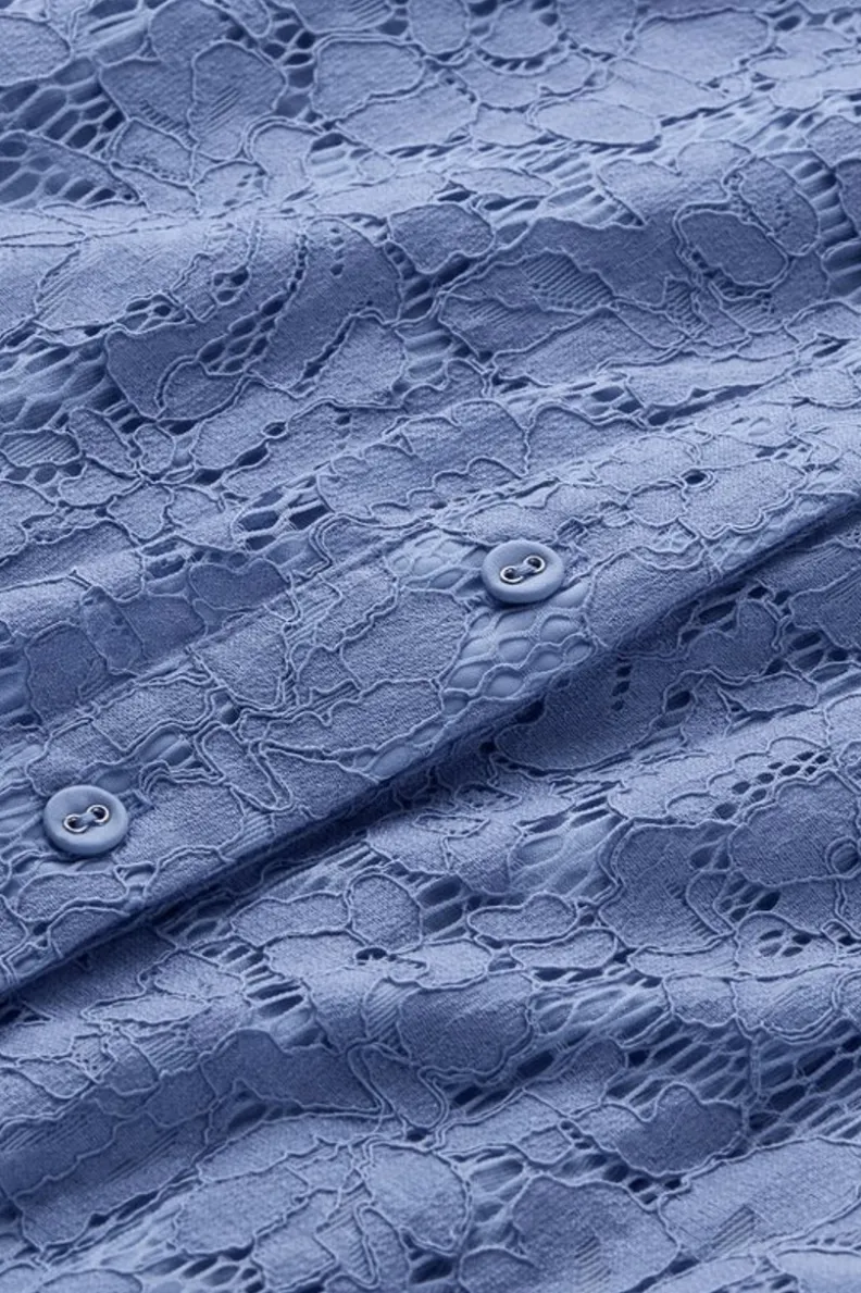 Discount Soft Surroundings Lisa Lace Button Front