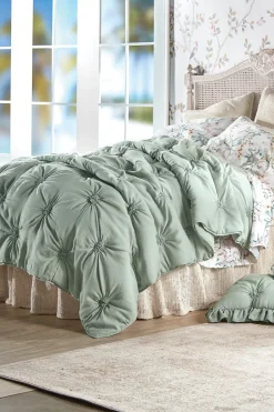Best Soft Surroundings Lombardi Smocked Coverlet I SeaMoss