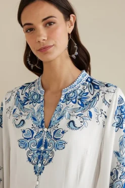 Discount Soft Surroundings Louise Midi Dress PerissaScarf