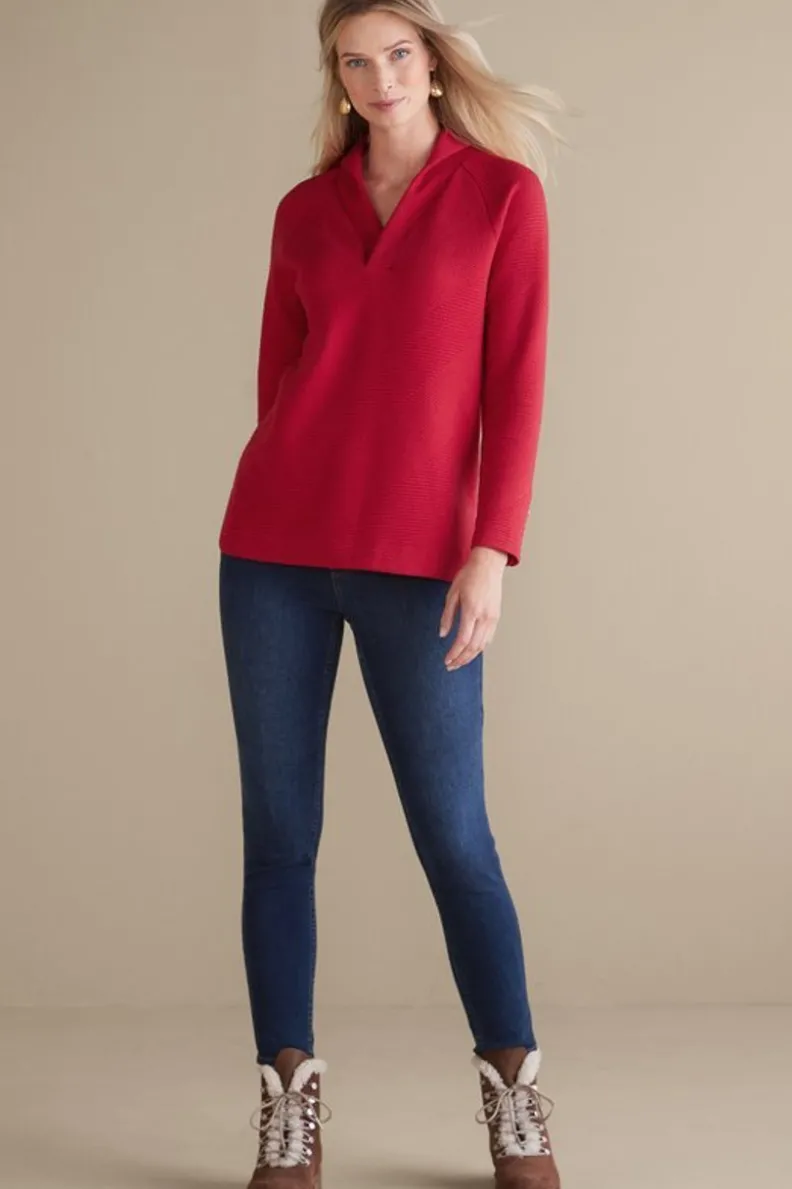 Hot Soft Surroundings Macie Pullover