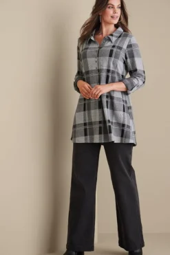 Online Soft Surroundings Mad About Plaid Tunic