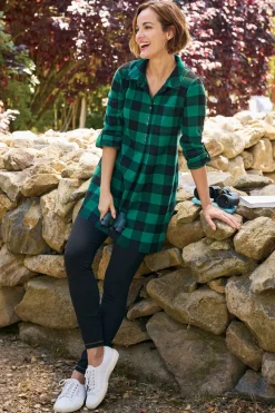 Online Soft Surroundings Mad About Plaid Tunic