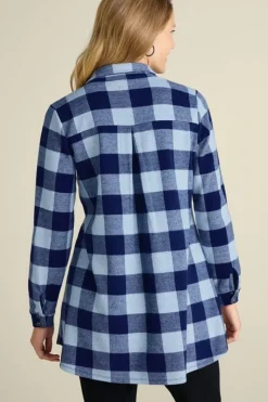 Online Soft Surroundings Mad About Plaid Tunic