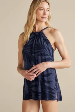 Sale Soft Surroundings Magicsuit By Miraclesuit Parker Palms Swim Dress Kismet