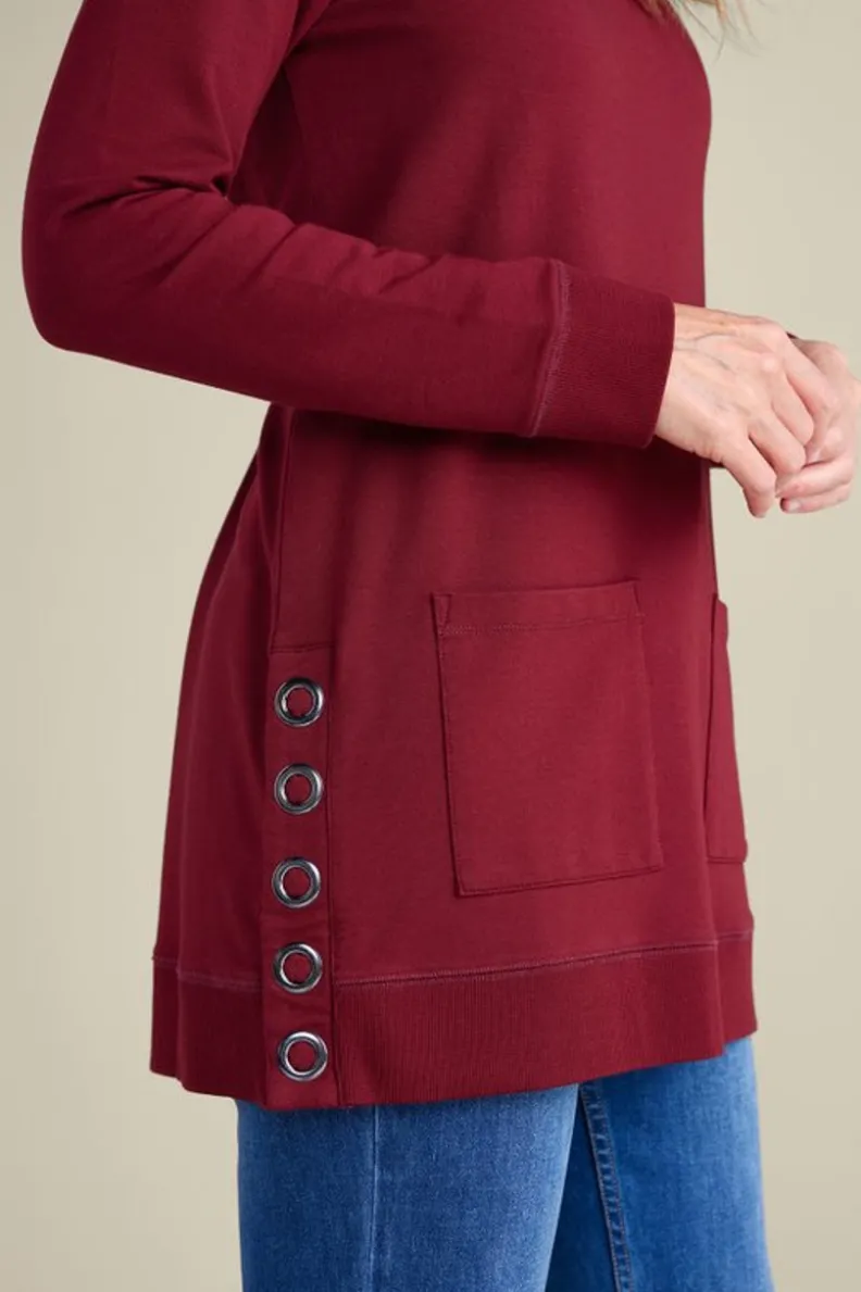 Online Soft Surroundings Make It Snappy Pullover