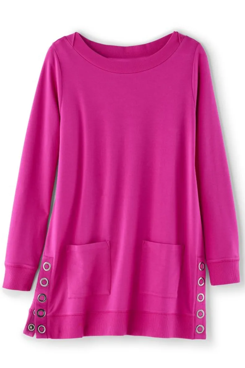 Online Soft Surroundings Make It Snappy Pullover