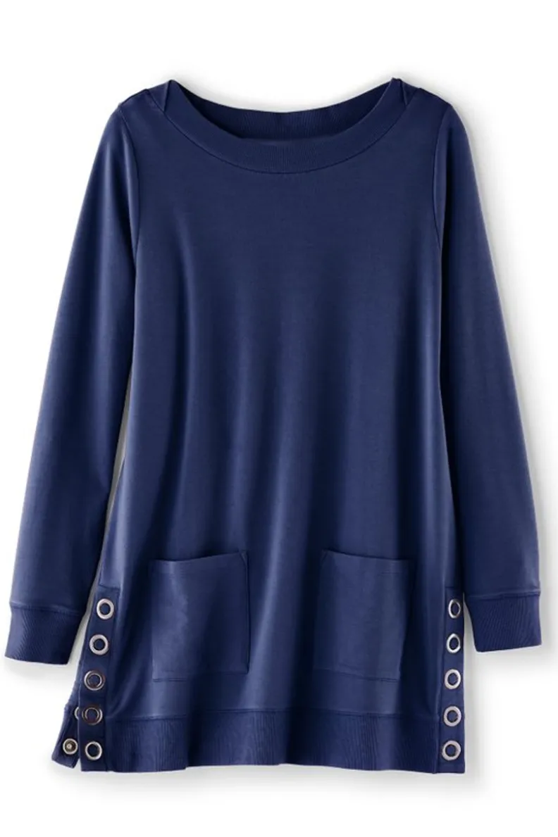 Online Soft Surroundings Make It Snappy Pullover