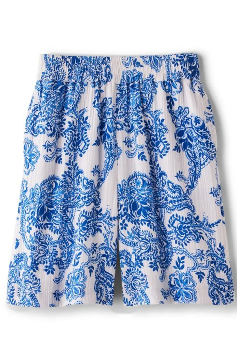 Fashion Soft Surroundings Marilla Gauze Shorts