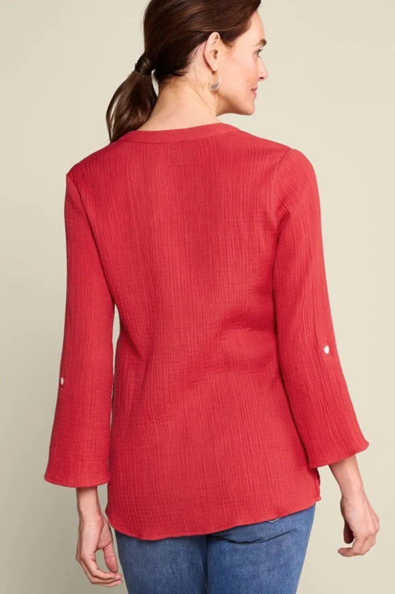 Clearance Soft Surroundings Marley Gauze Tunic