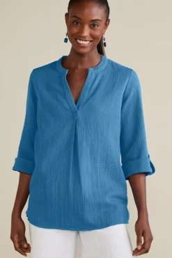 Clearance Soft Surroundings Marley Gauze Tunic