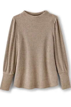 Hot Soft Surroundings Melina Waffle Pullover