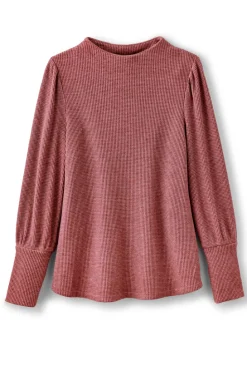 Hot Soft Surroundings Melina Waffle Pullover