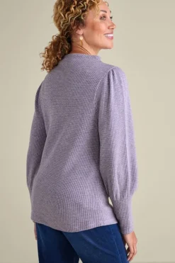 Hot Soft Surroundings Melina Waffle Pullover