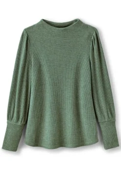 Hot Soft Surroundings Melina Waffle Pullover