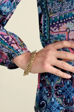 Hot Soft Surroundings Mena Beaded Bangle Set