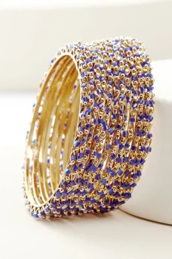 Hot Soft Surroundings Mena Beaded Bangle Set