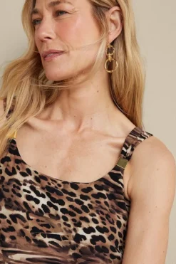 Fashion Soft Surroundings Miraclesuit Razzle Dazzle Tankini Top Ocicat