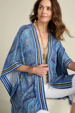 Online Soft Surroundings Miravelle Kimono AzoresScarf