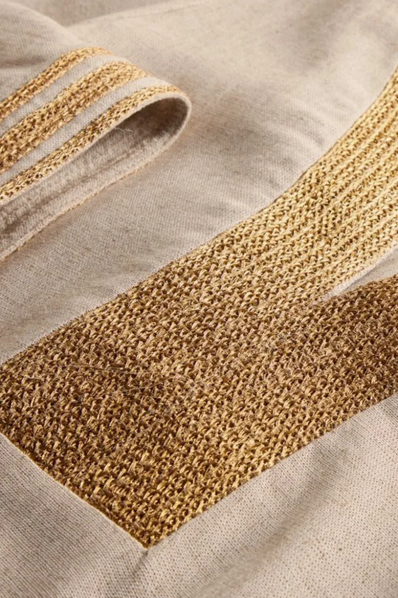 New Soft Surroundings Myla Caftan NaturalLinen