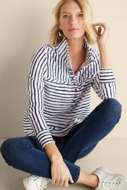 Online Soft Surroundings Neera French Terry Tunic