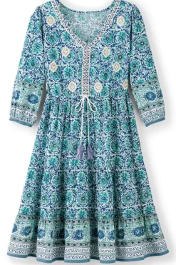 Sale Soft Surroundings Nerissa Dress AbstractFloral