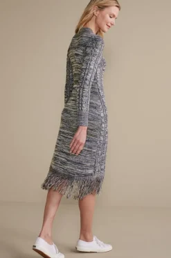 Online Soft Surroundings Neve Sweater Dress CharcoalGrey