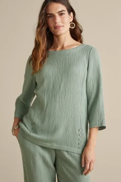 Outlet Soft Surroundings Oceo Gauze Tunic