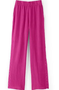 Fashion Soft Surroundings Oceo Gauze Wide-Leg Pants